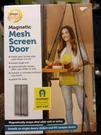 Mesh Magnetic Screen Fits Doors Up 19.5" X 83" W 18 Auto Closure. Fixed Price $11.11.