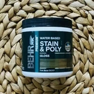 Behr Stain & Poly Water Based Gloss Tint B6301 7.75 Fl Oz. Fixed Price $10.06.
