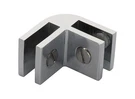 Crl Chrome Anodized Aluminum 2-WAY 90176; Connectors For 1/4" G... Usa Fast Ship. Fixed Price $26.31.
