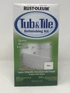 Rust-oleum 7860519 Tub & Tile Refinishing Part Kit White 32 Oz Epoxy Acrylic. Fixed Price $24.47.