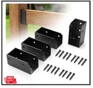 Pcs Stainless Steel Deck Railing Brackets Connectors 2X4 2X.... Fixed Price $26.77.