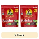 Sun-maid California Sun-dried Raisins (2 Pack) 32 Oz Resealable Bag. Fixed Price $9.80.