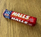 Vintage 1997 Warner-lambert Halls Mentho-lyptus Cherry Cough Drops Nos. Fixed Price $13.50.