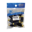 Xscorpion Bcfb Rca Coupler;female;black;bullzaudio; 10/BAG. Fixed Price $8.10.