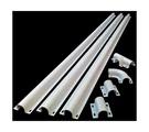 Electriduct 1" White Plastic Flanged Wire Guard Kit - 59" Lengt... Fast Usa Ship. Fixed Price $60.51.