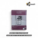 Home Decorators Aged Iron Outdoor Led Wall Lantern W/crackle Glass. Fixed Price $39.90.
