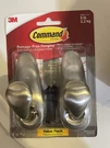 Command Hook Large Forever Classic Brushed Nickel FC13-BN-2ES New Sealed. Fixed Price $10.00.