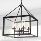 Jonathan Y 21"TRADITIONAL Classic Metal/glass Led Pendant, Oil Rubbed Bronze. Fixed Price $267.99.