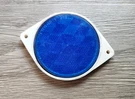 Vintage Set Of 2 Cole #03-3300 Blue Round Reflector SAE-A-91 D.o.t.. Fixed Price $14.99.