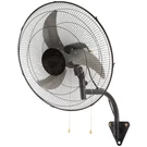 Kffkff 20" Wall Mount Fan 3-SPEED 4650 Cfm Oscillating Industrial Black. Fixed Price $69.59.