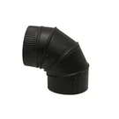 Master Flow 6 In. X Black Stove Pipe Elbow 24-GAUGE Adjustable Through 90. Fixed Price $10.99.