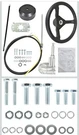 Gxywady 10' Marine Boat Steering Cable SS13710 3/4 Shaft With 13.5" Wheel. Fixed Price $120.00.