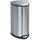 Safco Waste Receptacle 9687SS 10-GAL. Stainless Steel,steel Silver 073555968705. Fixed Price $256.10.