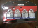 Brinks *padlocks 4 Pcs / Keyed Alike Hardened Steel Free Shipping. Fixed Price $45.99.