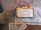 Vintage House Blessing Brass Business Card Holder / Napkin 3 " 2. Fixed Price $9.95.