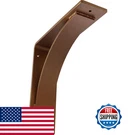 Ekena Millwork 3W X 10D 10H Morris Steel Bracket Hammered Copper. Fixed Price $65.57.