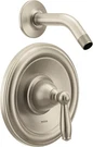 Moen T2152BN Brantford Trim Kit Lever Handle No Showerhead Brushed Nickel. Fixed Price $80.99.