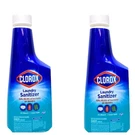 2 Bottles Clorox Laundry Sanitizer Bleach-free Color-safe Active Fresh 16 Oz. Fixed Price $16.00.