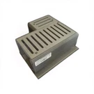 Nds Channel Drain 90 Degree Elbow And Grate, Gray Plastic, Model 2381. Fixed Price $34.99.
