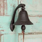 Heavy Cast Iron Logan Dinner Bell For Traditional Family Gatherings. Fixed Price $29.99.