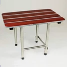 Csi Bathware Folding Wall Mount Shower Seat SEA-SD2216-NH-PW- Ship Damage. Fixed Price $17.30.