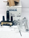 Kohler 97031-4-BL Taut Bathroom Sink Faucet Centerset Two Lever Handles W/drain. Fixed Price $220.00.