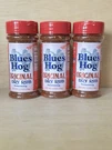 Lot 3-BLUES Hog Original Dry Rub- All-purpose Seasoning, 5.5 0Z Ea- Exp 10/26. Fixed Price $13.95.