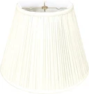 Royal Designs Deep Empire Gather Pleat Basic Lamp Shade, Antique Gold, 9 X 18. Fixed Price $153.99.