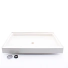 Swanstone SF03448MD.046 Almond Shower Floor Base Galaxy 34" 48" Center Drain. Fixed Price $408.49.