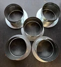 Lot 5 Gaf Master Flow 8" Air-tite Take-off ATT08 Free Shipping. Fixed Price $48.95.