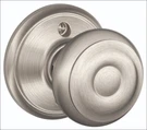 Schlage Georgian Series F170VGEO619 Dummy Door Knob With Camelot Trim. Fixed Price $18.00.