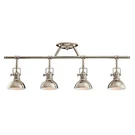 Kichler 7704 Nickel 4-LIGHT 31"W Track Lighting Fixture. Fixed Price $303.99.