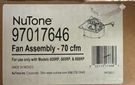 Nutone/broan Fan Motor Assembly 97017646. Fixed Price $85.00.