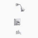 Kohler K-T461-4S-CP Memoirs Rite-temp Bath Shower Trim In Polished Chrome. Fixed Price $120.00.