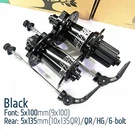 Replace For Koozer XM490 Pro Mtb Hub Quick Release 32H,5X100MM/ 5X135MM, Black. Fixed Price $84.99.