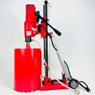 Bluerock 12Z1 T/s Tilting Stand 2-SPEED Concrete Core Drill Fits Milwaukee Bits. Fixed Price $1559.00.