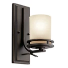 Kichler 5076OZ Hendrik 1-LIGHT Wall Sconce In Olde Bronze. Fixed Price $159.97.