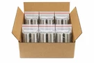 Aspen Creative Steel Lamp Finial Brushed Nickel Finish, 1/4" Tall Lot Of 6. Fixed Price $63.36.