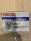 Onward Sliding Door Lock Black Pocket Pull 1701FB-PS-BC. Fixed Price $14.01.