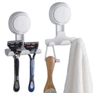 Suction Cup Razor Holder In Shower 2 Pack, Towel, Loofah, Shaver For B.... Fixed Price $21.32.