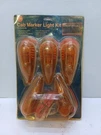 Peterson V118KA Cab Marker Light 5 Amber Kit New. Fixed Price $34.99.