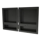 Tile Redi Usa RNQH1620D-20D Niche Quadruple Recessed Shower Shelf Four Shelves. Fixed Price $197.81.