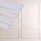 Peel And Stick Accent Wall Molding, 9.8FT X 0.78IN Self-adhesive Chair Rail T.... Fixed Price $17.50.