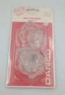 Vintage 1990 Danco Acrylic Small Clear Handles #80846. Fixed Price $10.49.