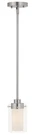 Livex Lighting 1540-91 Manhattan Mini Pendant Brushed Nickel. Fixed Price $138.66.