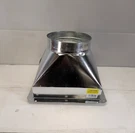 Master Flow 12" To 8" Universal Register Box With Flange Galvanized Steel. Fixed Price $38.50.