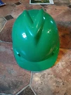 Msa 475362 V-gard Green Hard Hat With Fas-trac Suspension Medium. Fixed Price $5.00.