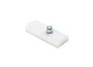 Fhc Replacement Vinyl Slide Block For Offset Arm With 'c' Clip Satin Brass. Fixed Price $7.49.