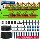 Mixc 230FT Quick-connect Drip Irrigation System Kit, Automatic Garden Watering. Fixed Price $56.92.