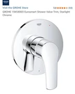 Grohe 19458003 Pressure Balance Valve Trim With Cartridge - Chrome. Fixed Price $50.00.